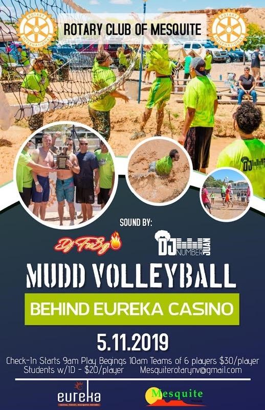 Rotary Mud Volleyball